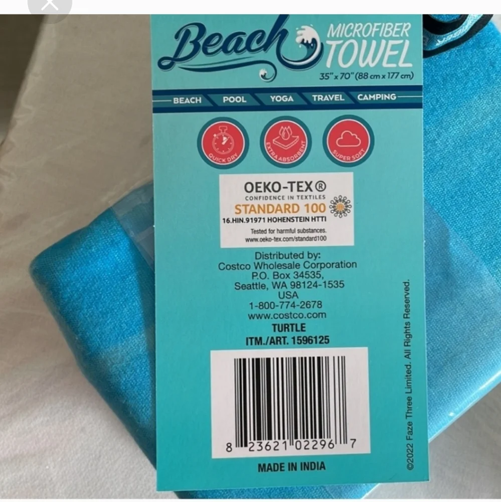Whitley Willows Beach TOWEL Microfiber  35